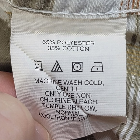 Oakley True Fit Short Sleeve Men's Button Down Shirt SZ L - Picture 7 of 8